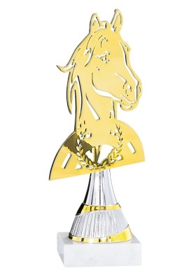 Trophée Métal Equitation 55108