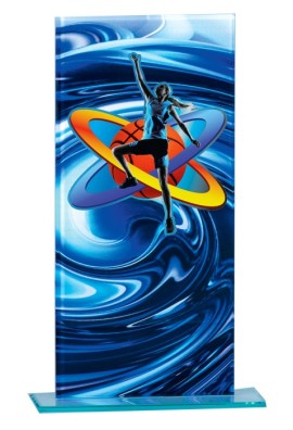 Trophée Verre Personnalisé 123-51-BJ