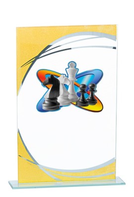 Trophée Verre Personnalisé 123-01-BJ