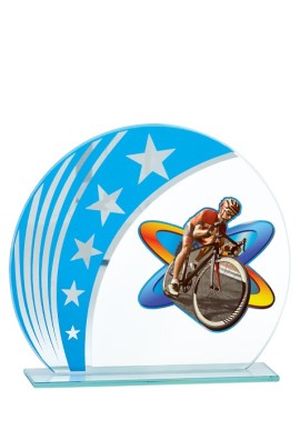 Trophée Verre Personnalisé 124-21-BJ