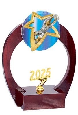 Trophée Bois Personnalisé 129-11-NJ