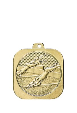 Médaille 35 x 35 mm Natation – DK12