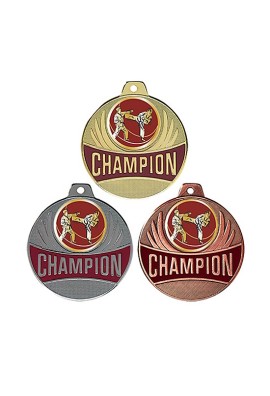 Médaille Ø 50 mm Karaté  - CX17