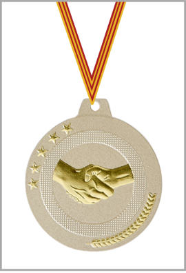 Médaille Ø 50 mm Amitié  - NQ01