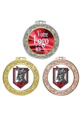 Médaille Logotée Ø 70 mm - 009-LO