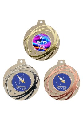 Médaille Logotée Ø 50 mm - 023-LO