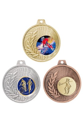 Médaille Logotée Ø 50 mm - Q-038-LO