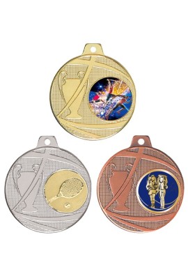 Médaille Logotée Ø 50 mm - Q-053-LO