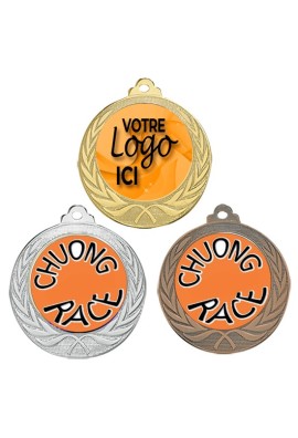 Médaille Logotée Ø 70 mm - 095-LO