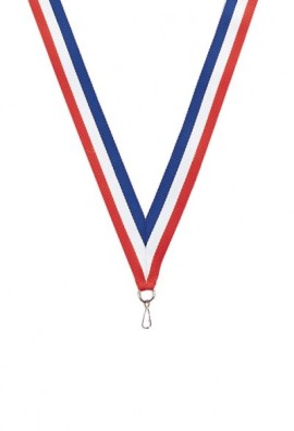 Ruban Médaille  Bleu/Blanc/Rouge  : 6021