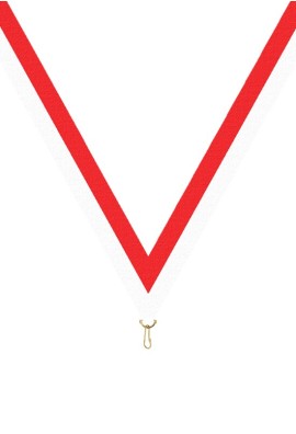 Ruban Médaille  Rouge/Blanc  : 6035