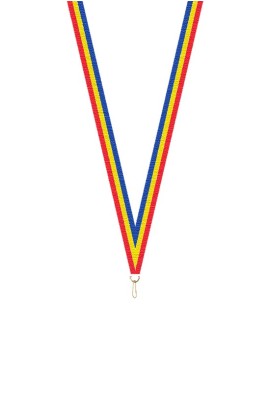 Ruban Médaille  Rouge/Jaune/Bleu : 6057-1