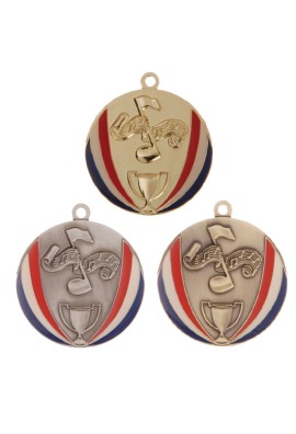 Médaille Ø 50 mm Musique - 550-420