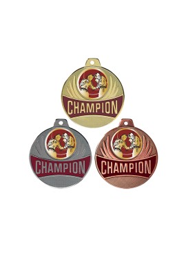Médaille Ø 50 mm Boxe - CX06