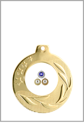 Médaille Logotée Ø 50 mm - Q-077-LO