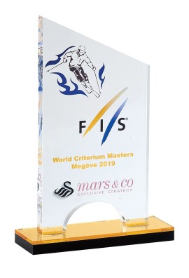 Trophée Acryglass Personnalisé 157-61-SU