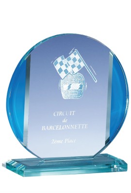 Trophée Verre Personnalisé 170-71-CLI