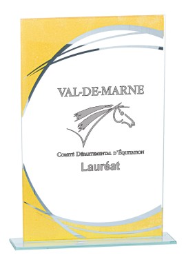 Trophée Verre Personnalisé 162-11-LO