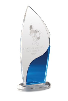 Trophée Acryglass Personnalisé 179-51DE-LO