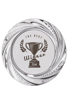 Assiette métal Personnalisée : 182-21-LO