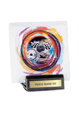 Trophée Personnalisé Médaillon 45108-C
