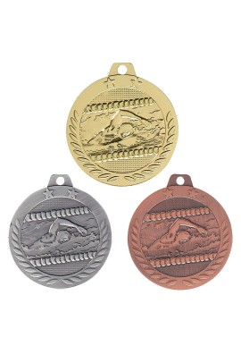 Médaille Ø 40 mm Natation - DX14