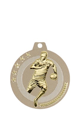 Médaille Ø 50 mm Rugby  - NQ12