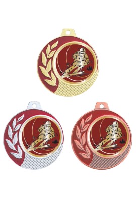 Médaille Ø 70 mm Ski alpin/fond  - CZ22