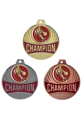 Médaille Ø 50 mm Basket - CX05