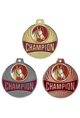 Médaille Ø 50 mm Équitation – CX07