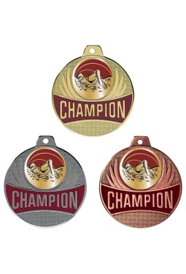 Médaille Ø 50 mm Natation  - CX18