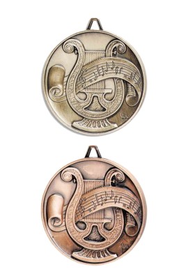 Médaille Ø 65 mm Musique - 920-420
