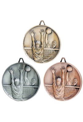 Médaille Ø 65 mm Volley-ball - 920-932