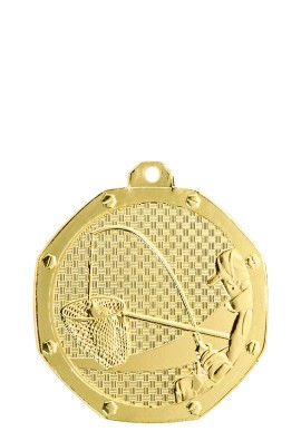 Médaille Ø 50 mm Pêche  - DB15