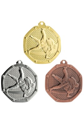 Médaille Ø 50 mm Judo  - DB12