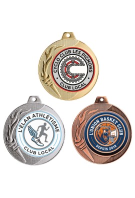 Médaille Logotée Ø 70 mm – Q-079-LO