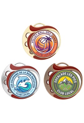 Médaille Logotée Ø 70 mm - 027-LO