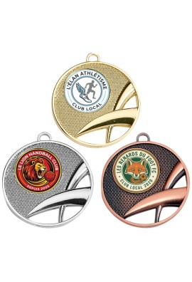 Médaille Logotée Ø 50 mm - 040-LO