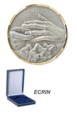 Médaille Mariage Ø 50 mm – A36