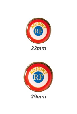 Pin's Tricolore Adjoint Maire Ø22mm