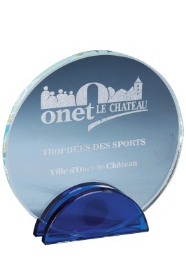 Trophée Verre Personnalisé 168-11-LO