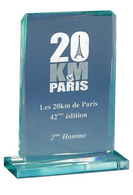Trophée Verre Personnalisé 169-21-LO