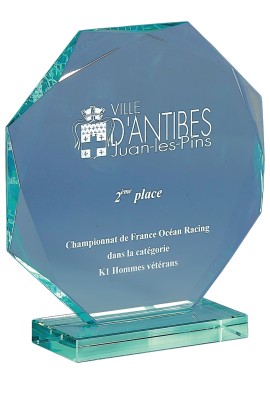 Trophée Verre Personnalisé 169-61-CLI