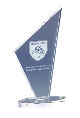 Trophée Acryglass Personnalisé 174-61-LO