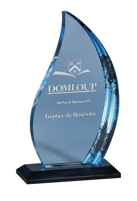 Trophée Acryglass Personnalisé 180DE-41-LO