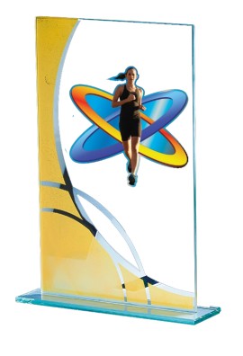 Trophée Verre Personnalisé 123-73-BJ