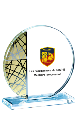 Trophée Verre Personnalisé 156-03-SU