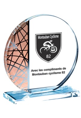Trophée Verre Personnalisé 171-51-CLI