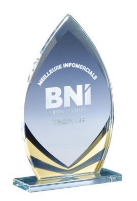 Trophée Verre Personnalisé 172-23-CLI