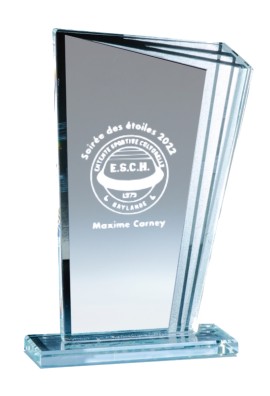 Trophée Verre Personnalisé 172-42-LO